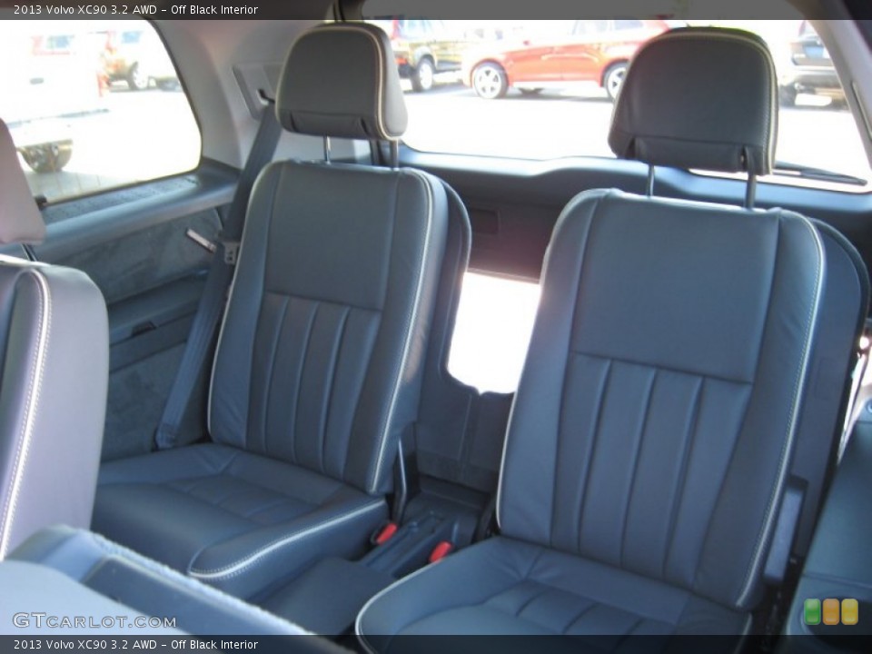 Off Black Interior Rear Seat for the 2013 Volvo XC90 3.2 AWD #72627020
