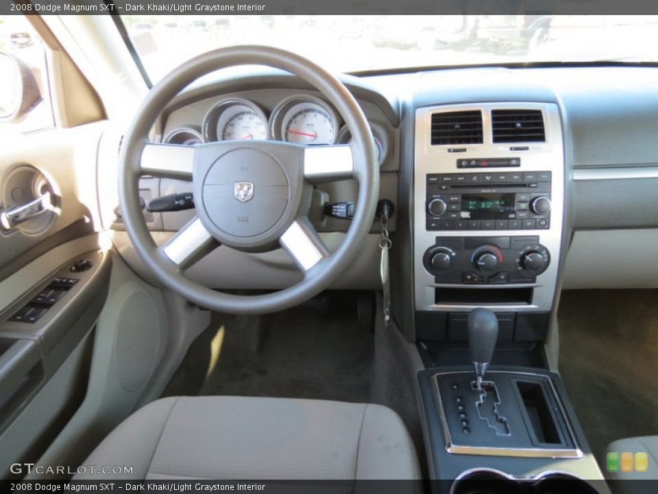 Dark Khaki/Light Graystone Interior Dashboard for the 2008 Dodge Magnum SXT #72628523
