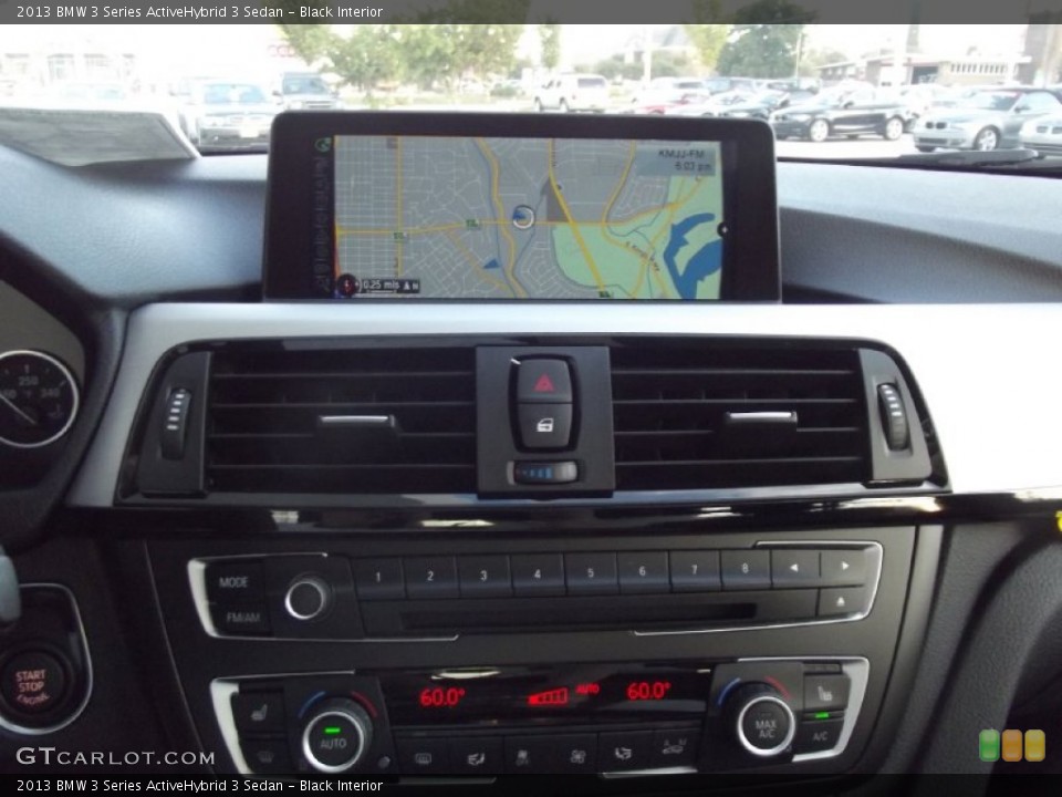 Black Interior Navigation for the 2013 BMW 3 Series ActiveHybrid 3 Sedan #72630236