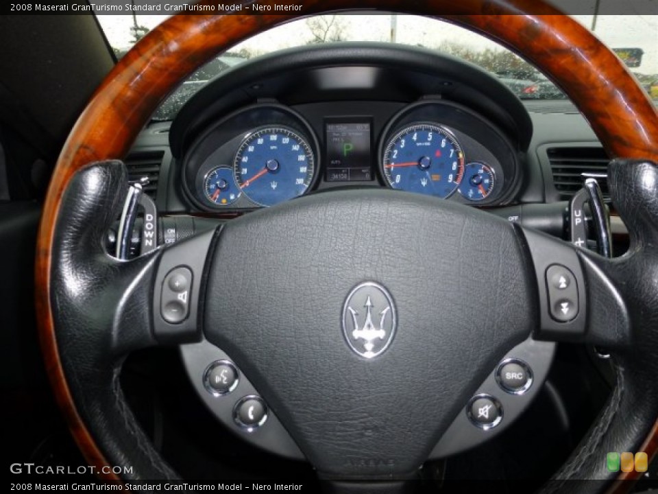 Nero Interior Steering Wheel for the 2008 Maserati GranTurismo  #72630434