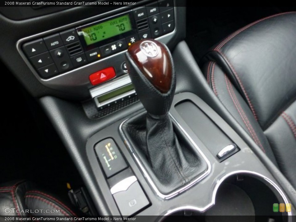 Nero Interior Transmission for the 2008 Maserati GranTurismo  #72630509