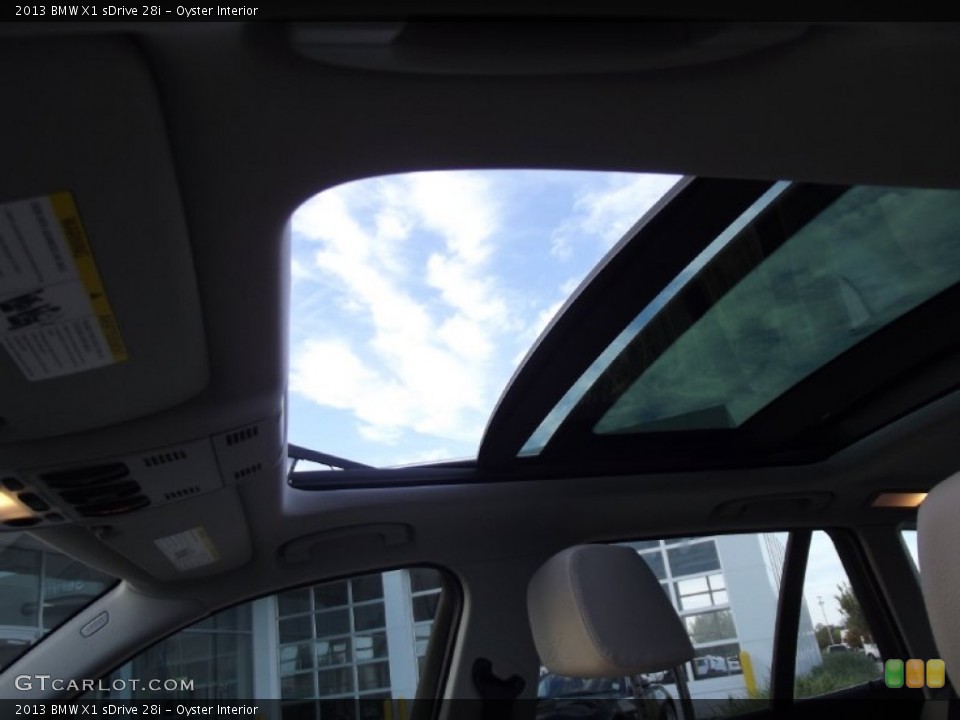Oyster Interior Sunroof for the 2013 BMW X1 sDrive 28i #72630611