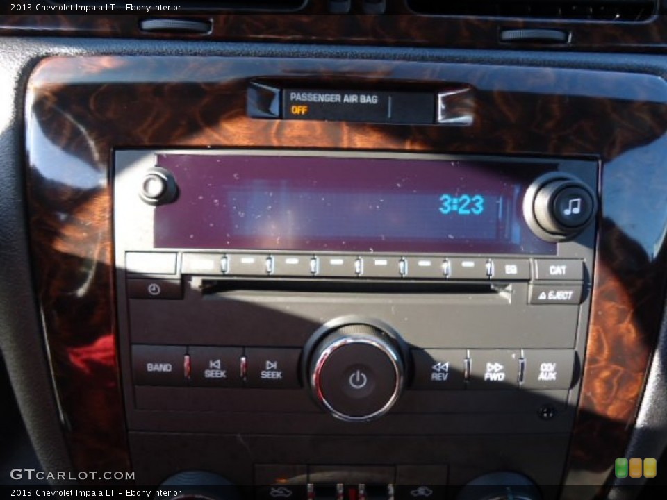 Ebony Interior Audio System for the 2013 Chevrolet Impala LT #72631802