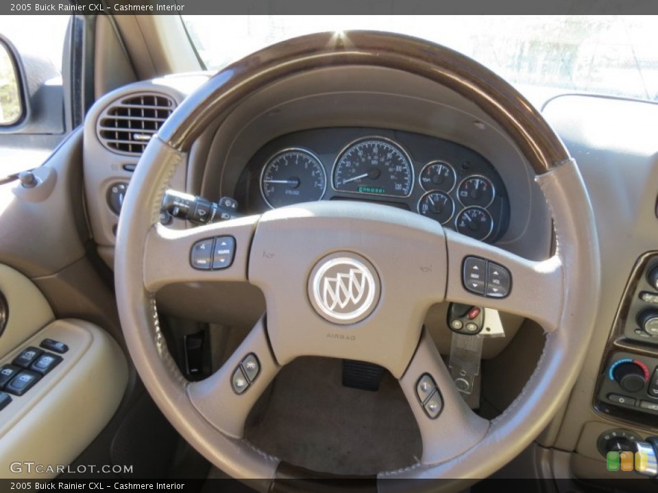 Cashmere Interior Steering Wheel for the 2005 Buick Rainier CXL #72632210