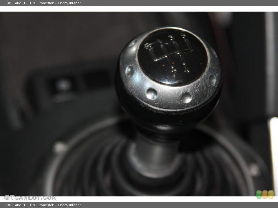 Ebony Interior Transmission for the 2002 Audi TT 1.8T Roadster #72633320