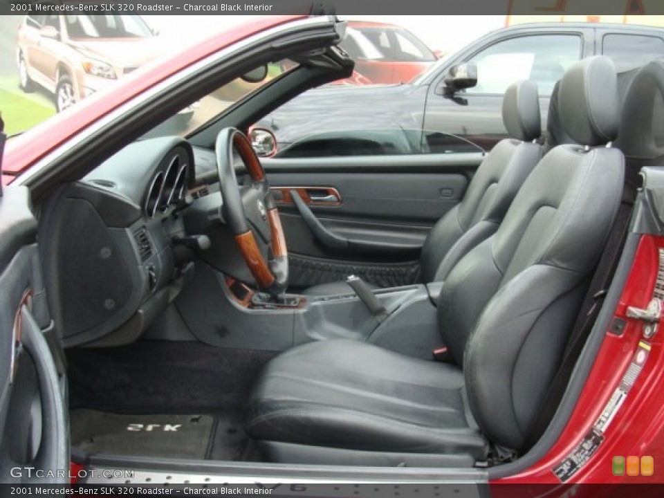 Charcoal Black Interior Photo for the 2001 Mercedes-Benz SLK 320 Roadster #72640487