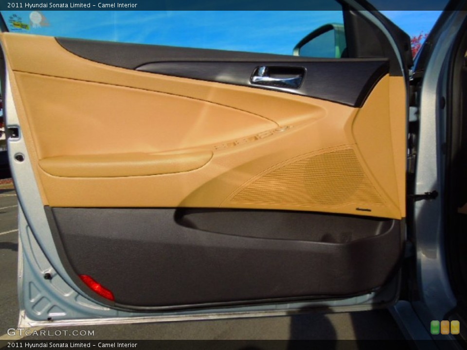 Camel Interior Door Panel for the 2011 Hyundai Sonata Limited #72640517
