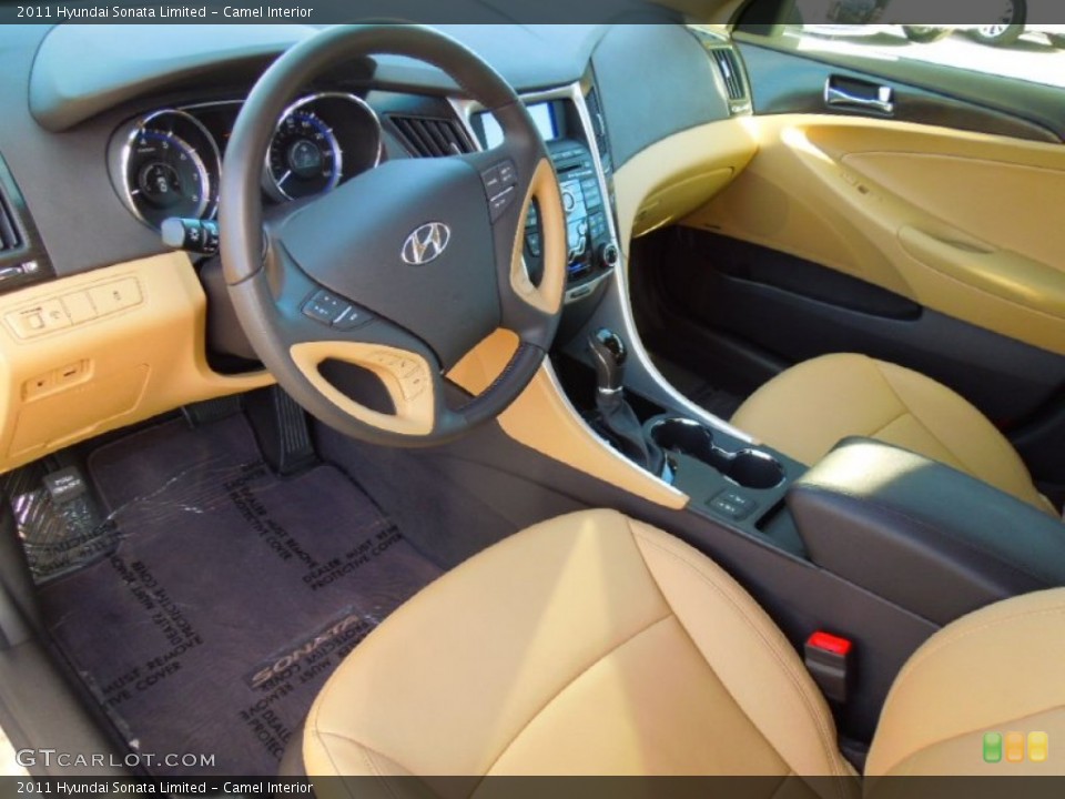 Camel Interior Prime Interior for the 2011 Hyundai Sonata Limited #72640987