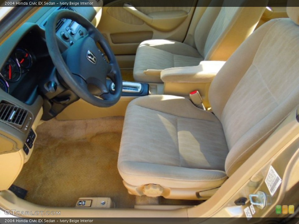 Ivory Beige Interior Photo for the 2004 Honda Civic EX Sedan #72641819