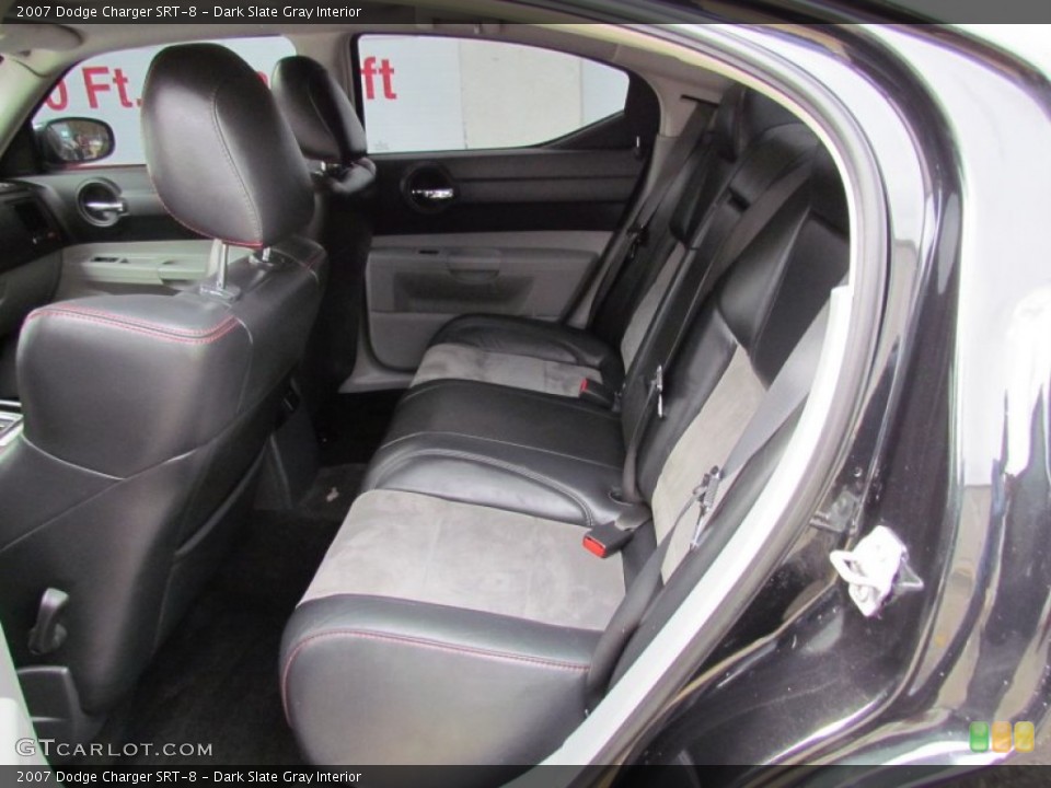 Dark Slate Gray Interior Rear Seat for the 2007 Dodge Charger SRT-8 #72641837