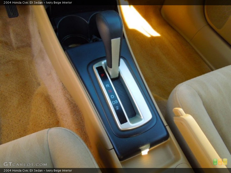 Ivory Beige Interior Transmission for the 2004 Honda Civic EX Sedan #72641912