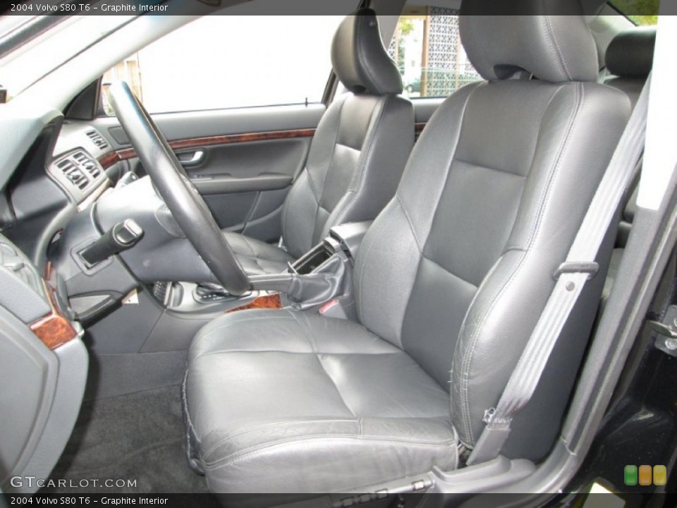 Graphite Interior Photo for the 2004 Volvo S80 T6 #72643261