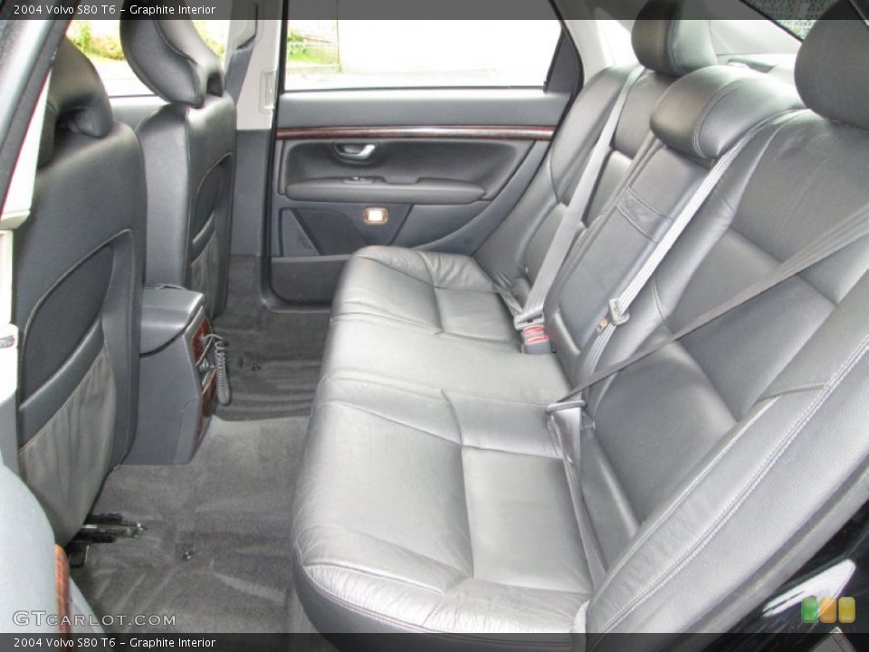 Graphite Interior Rear Seat for the 2004 Volvo S80 T6 #72643346