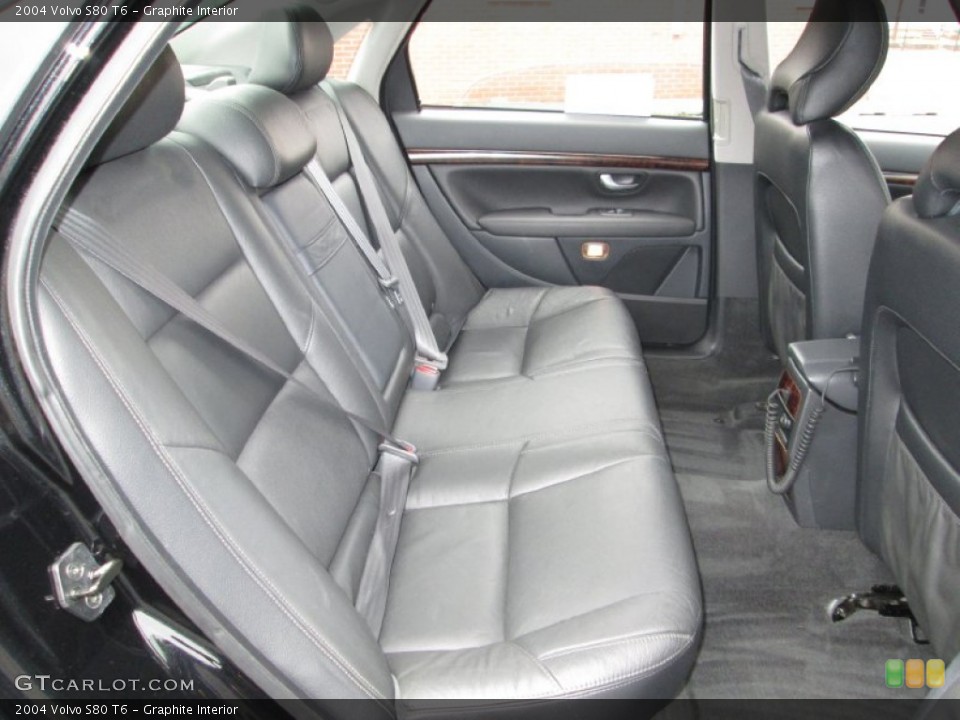 Graphite Interior Rear Seat for the 2004 Volvo S80 T6 #72643361