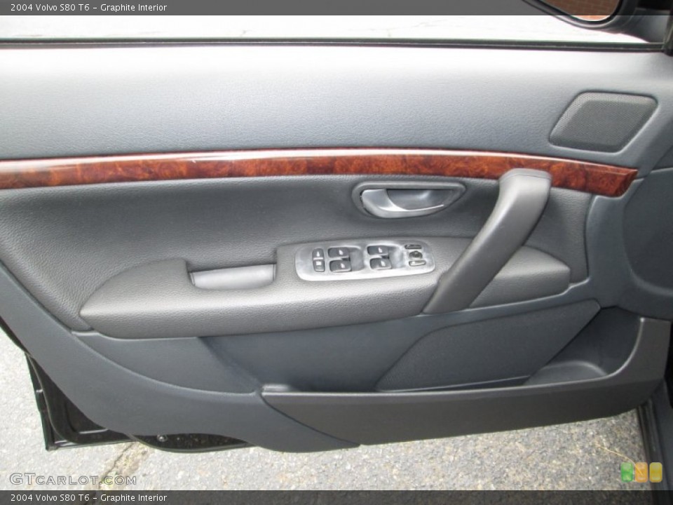 Graphite Interior Door Panel for the 2004 Volvo S80 T6 #72643604
