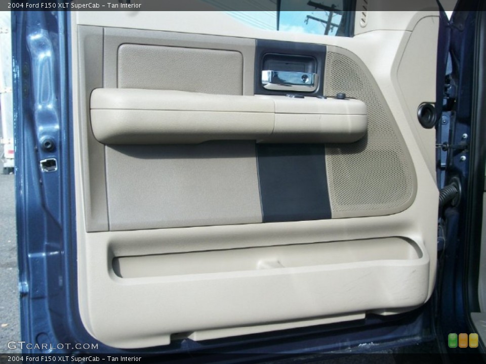 Tan Interior Door Panel for the 2004 Ford F150 XLT SuperCab #72646943