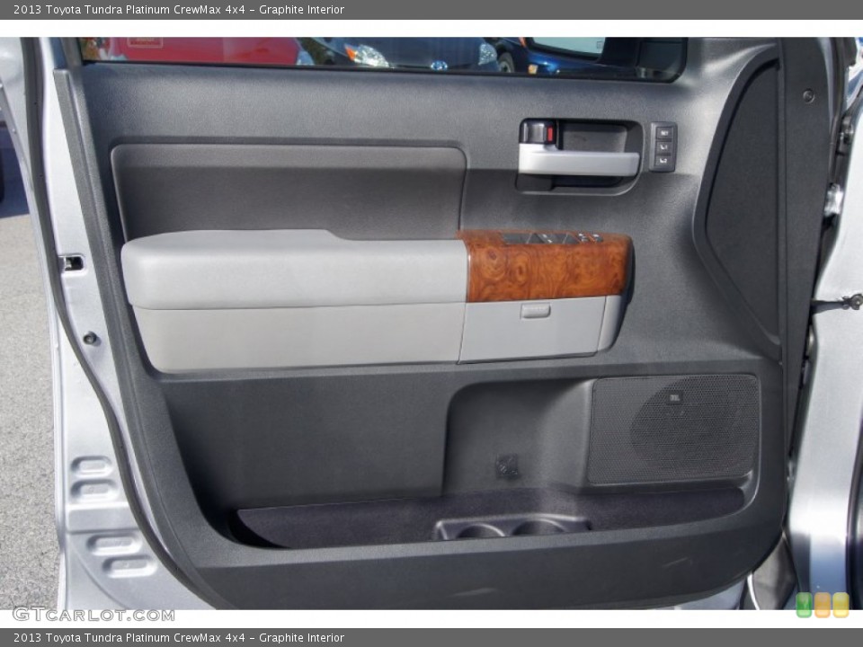 Graphite Interior Door Panel for the 2013 Toyota Tundra Platinum CrewMax 4x4 #72648059