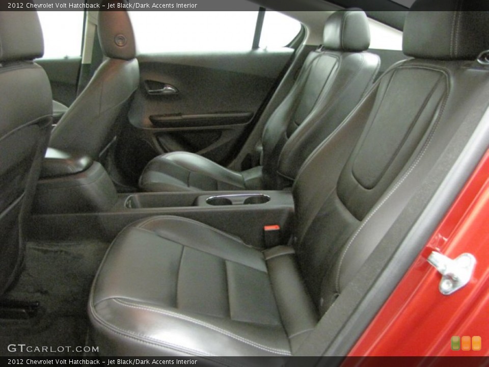 Jet Black/Dark Accents Interior Rear Seat for the 2012 Chevrolet Volt Hatchback #72653873
