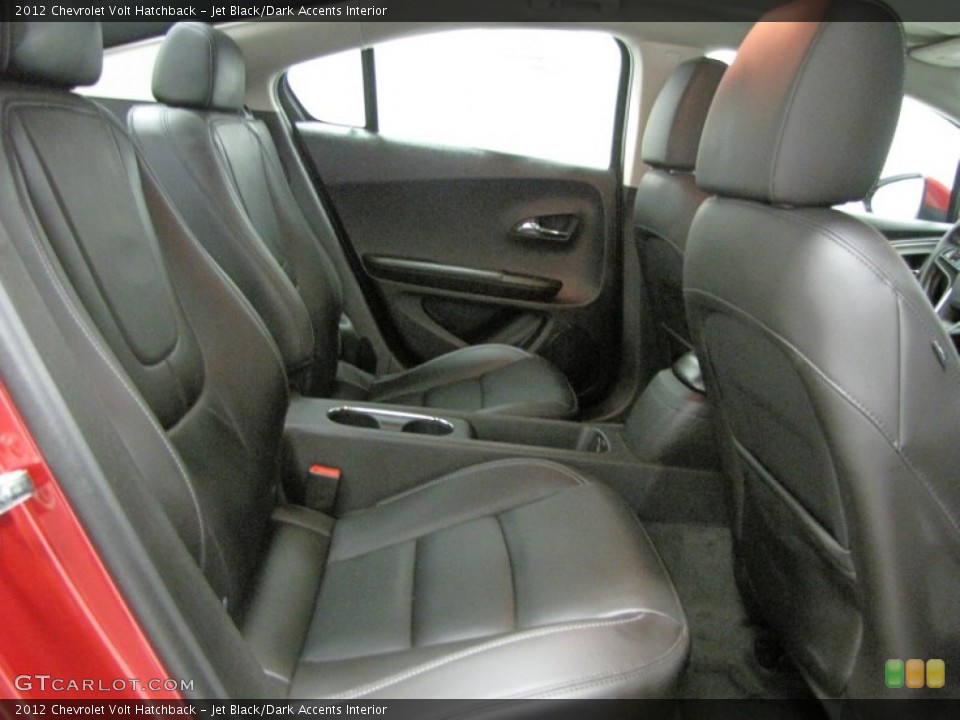 Jet Black/Dark Accents Interior Rear Seat for the 2012 Chevrolet Volt Hatchback #72653876