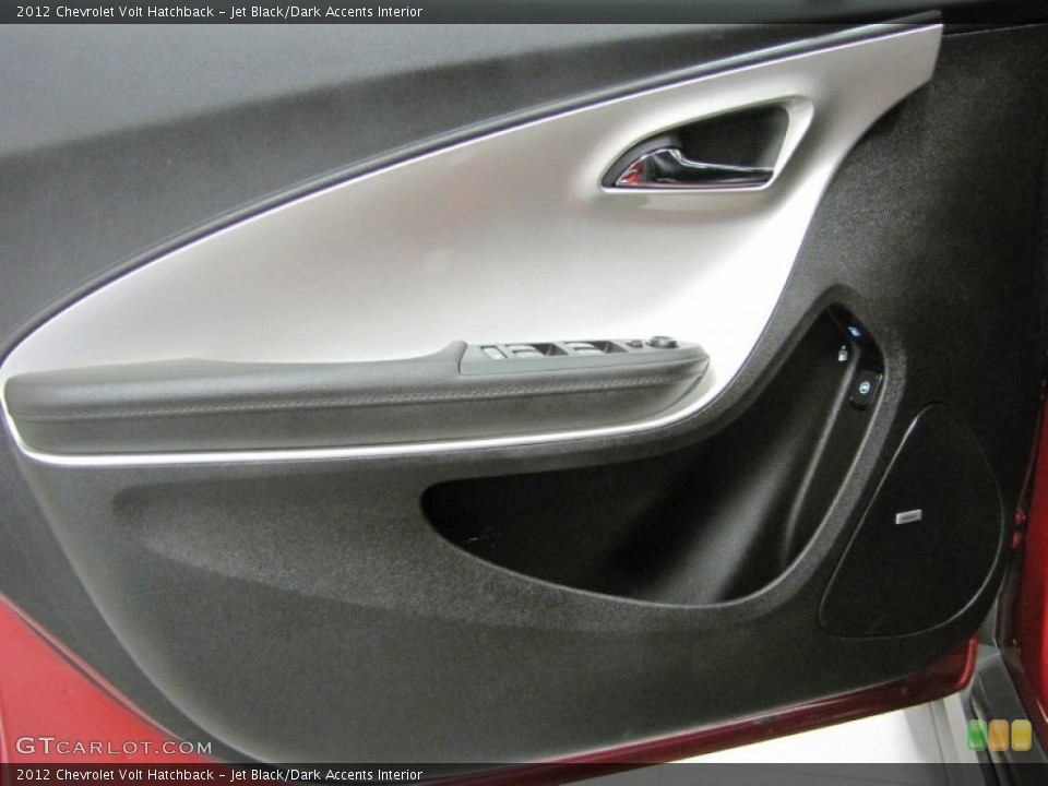 Jet Black/Dark Accents Interior Door Panel for the 2012 Chevrolet Volt Hatchback #72653891