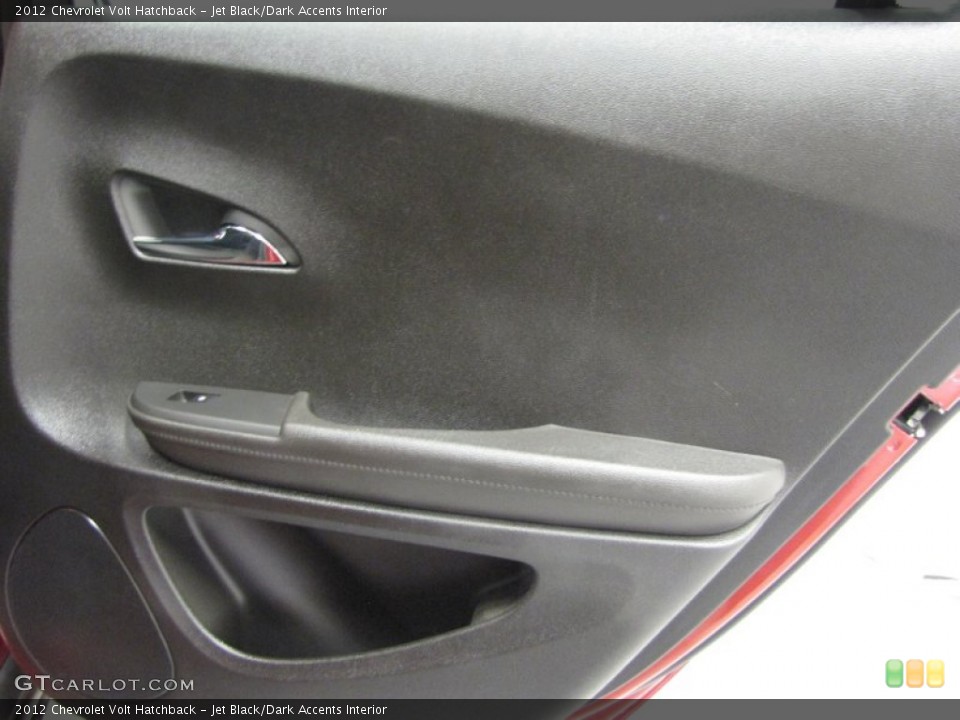 Jet Black/Dark Accents Interior Door Panel for the 2012 Chevrolet Volt Hatchback #72653909