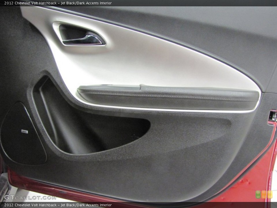Jet Black/Dark Accents Interior Door Panel for the 2012 Chevrolet Volt Hatchback #72653915