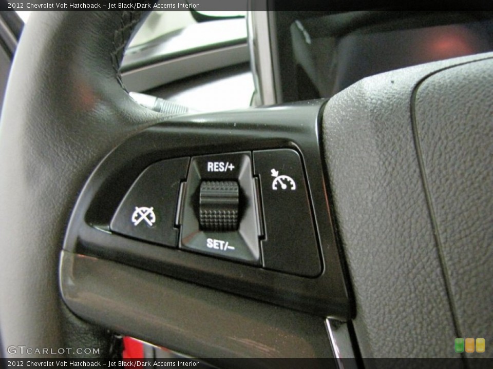 Jet Black/Dark Accents Interior Controls for the 2012 Chevrolet Volt Hatchback #72653927