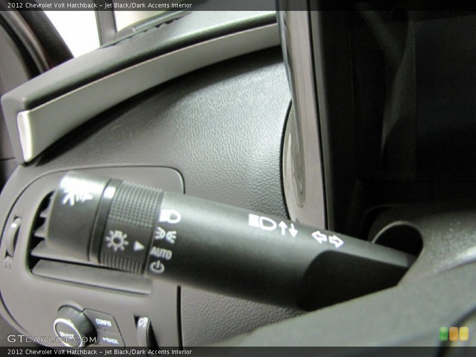Jet Black/Dark Accents Interior Controls for the 2012 Chevrolet Volt Hatchback #72653933