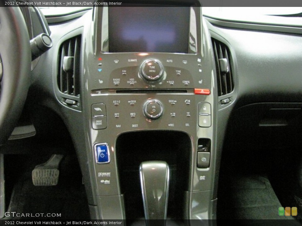 Jet Black/Dark Accents Interior Controls for the 2012 Chevrolet Volt Hatchback #72653941