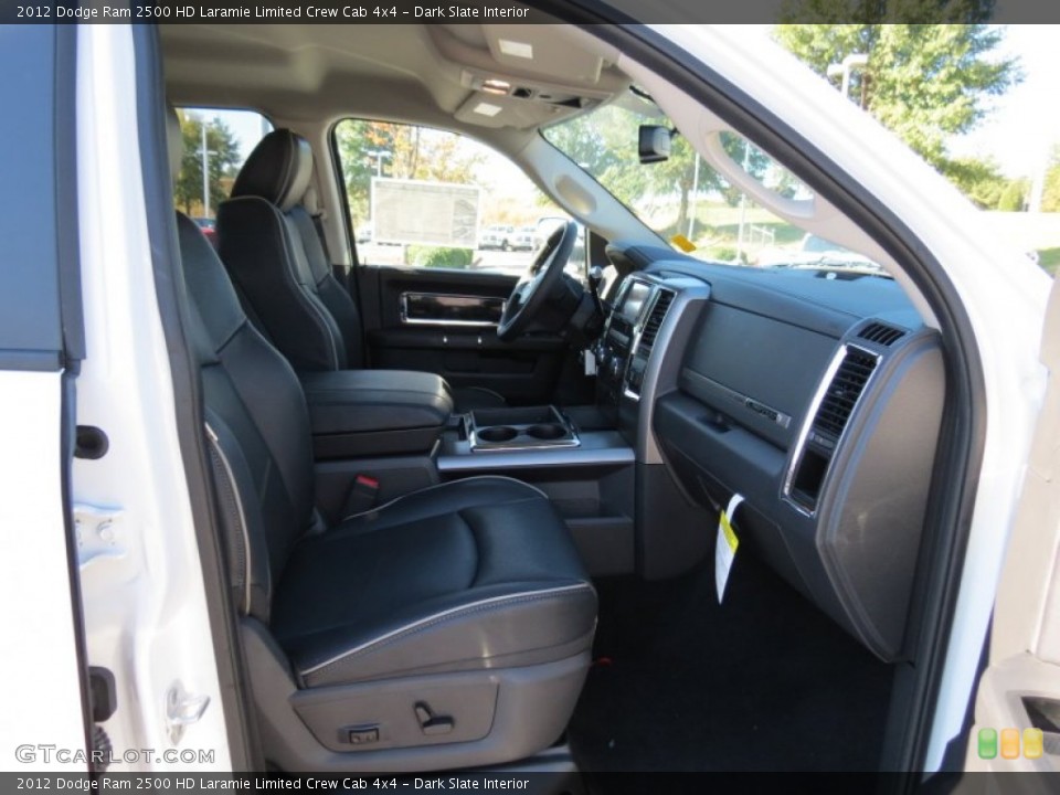 Dark Slate Interior Photo for the 2012 Dodge Ram 2500 HD Laramie Limited Crew Cab 4x4 #72657720