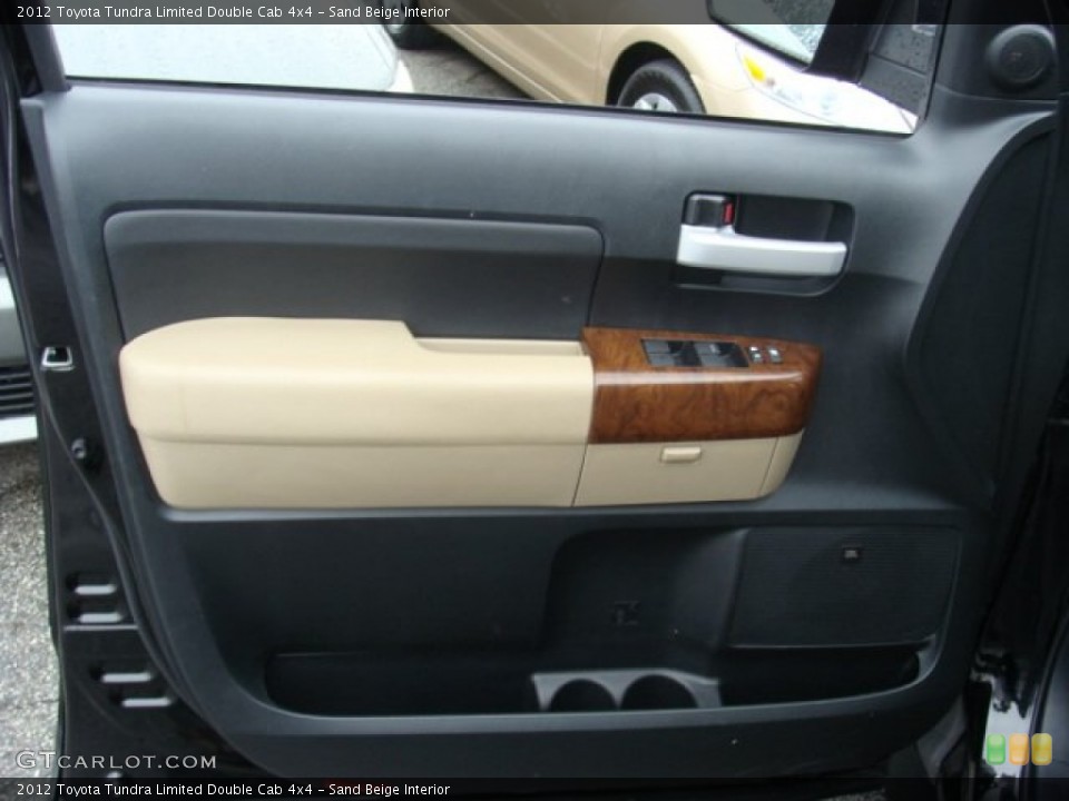 Sand Beige Interior Door Panel for the 2012 Toyota Tundra Limited Double Cab 4x4 #72657945