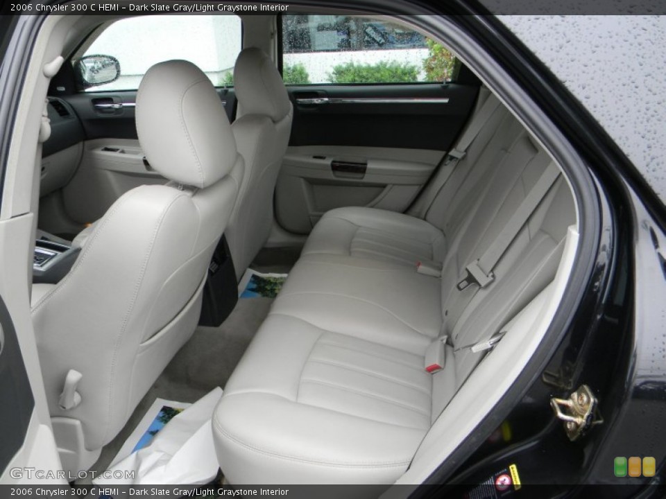 Dark Slate Gray/Light Graystone Interior Rear Seat for the 2006 Chrysler 300 C HEMI #72658856