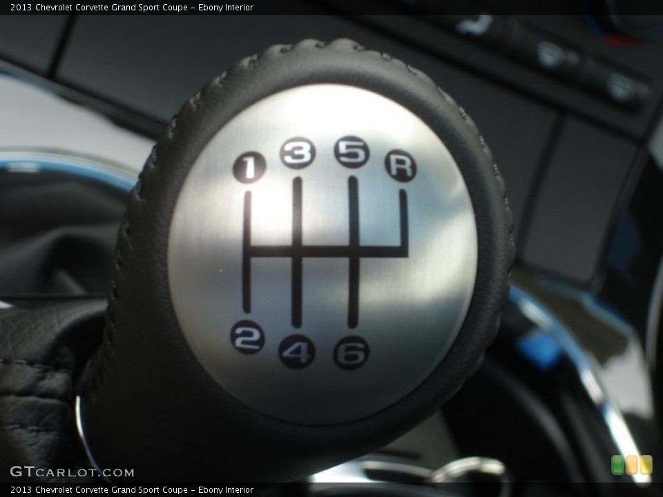 Ebony Interior Transmission for the 2013 Chevrolet Corvette Grand Sport Coupe #72660352