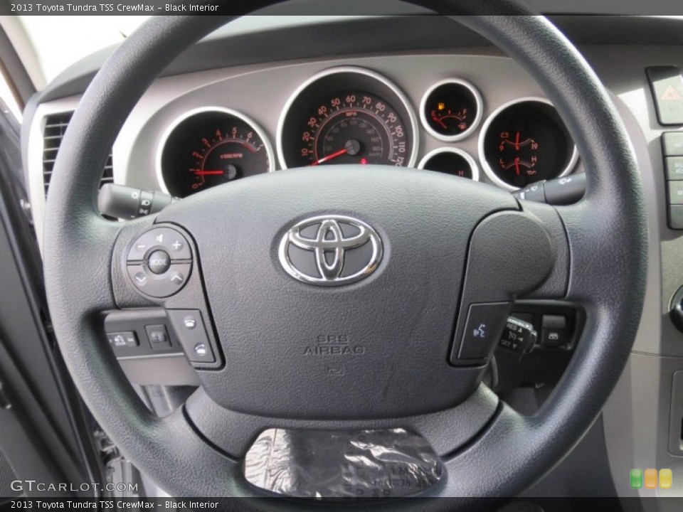 Black Interior Steering Wheel for the 2013 Toyota Tundra TSS CrewMax #72663354