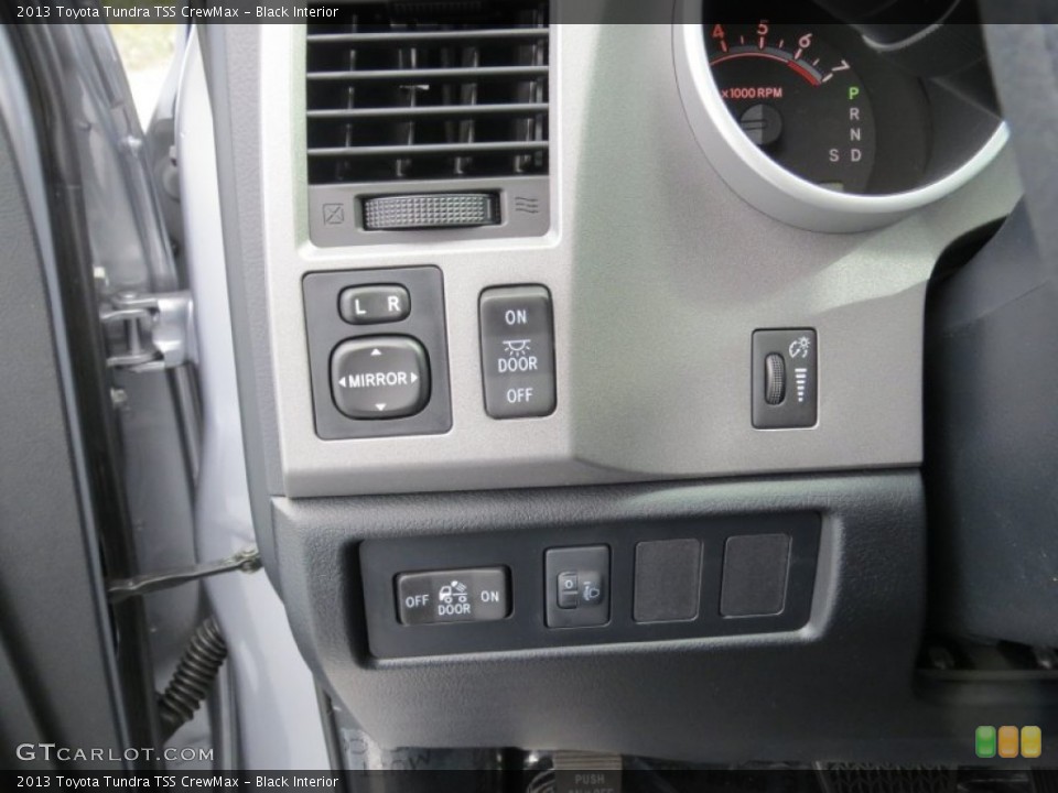 Black Interior Controls for the 2013 Toyota Tundra TSS CrewMax #72663399