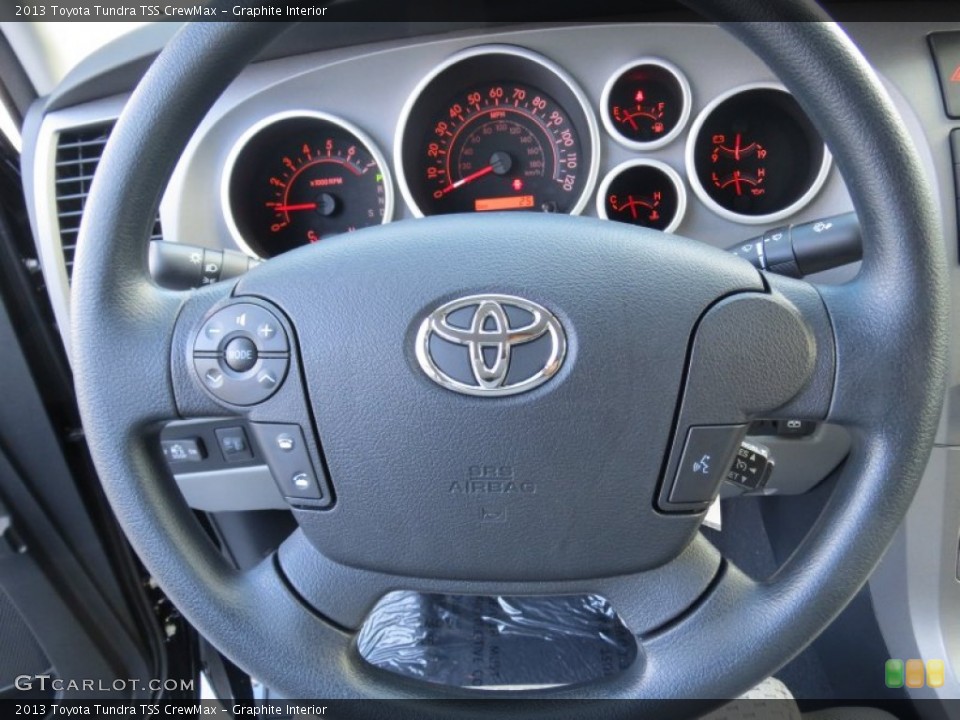 Graphite Interior Steering Wheel for the 2013 Toyota Tundra TSS CrewMax #72664855