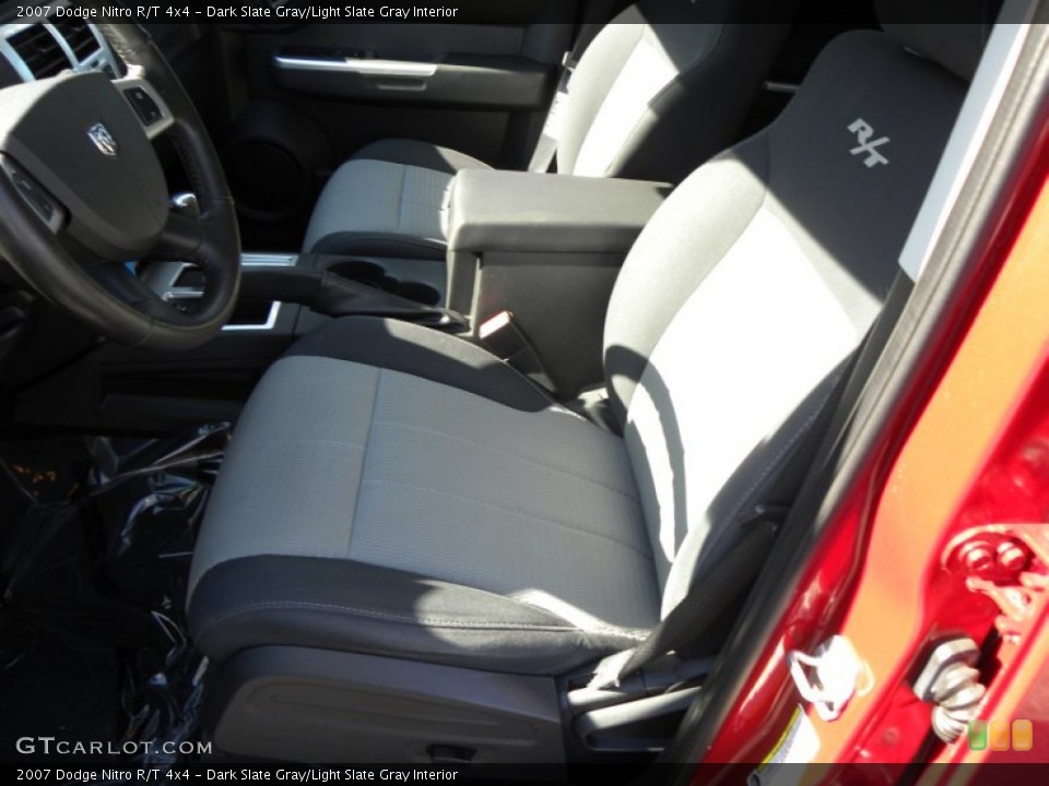 Dark Slate Gray/Light Slate Gray Interior Front Seat for the 2007 Dodge Nitro R/T 4x4 #72665488