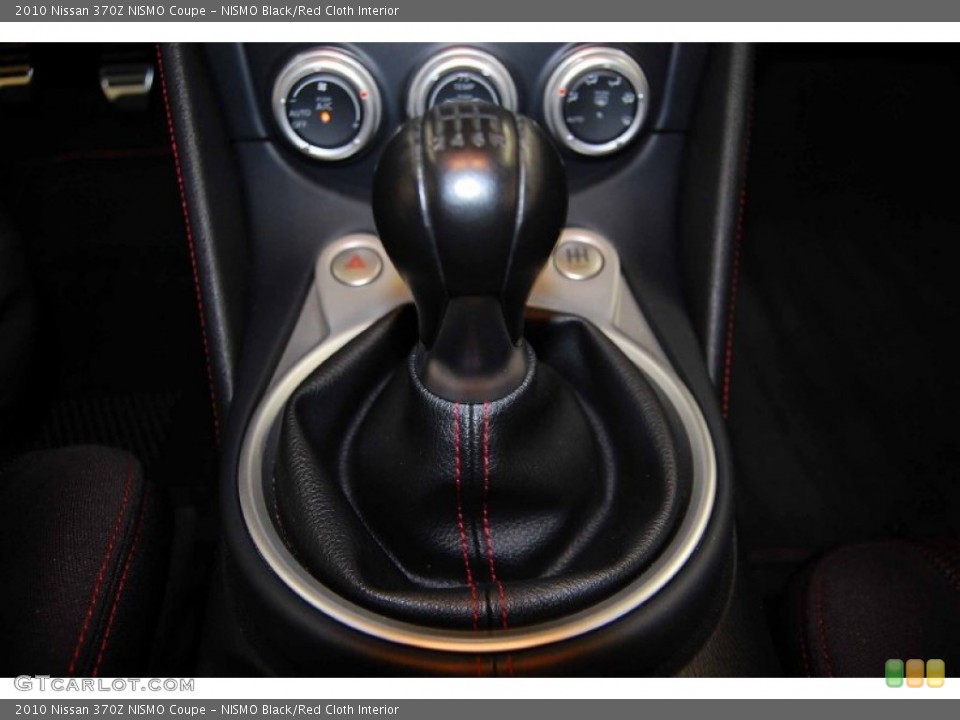 NISMO Black/Red Cloth Interior Transmission for the 2010 Nissan 370Z NISMO Coupe #72665824