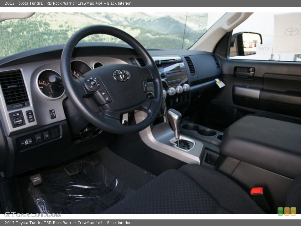 Black Interior Photo for the 2013 Toyota Tundra TRD Rock Warrior CrewMax 4x4 #72666709