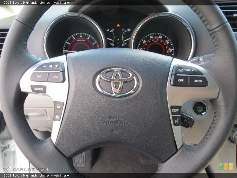 Ash Interior Steering Wheel for the 2013 Toyota Highlander Limited #72667950