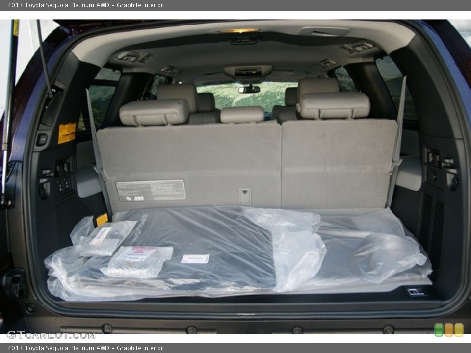 Graphite Interior Trunk for the 2013 Toyota Sequoia Platinum 4WD #72669055