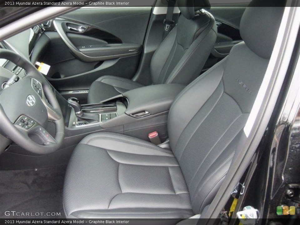 Graphite Black Interior Photo for the 2013 Hyundai Azera  #72669588