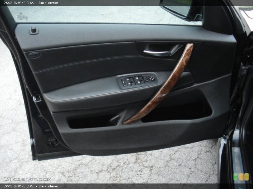 Black Interior Door Panel for the 2008 BMW X3 3.0si #72669687