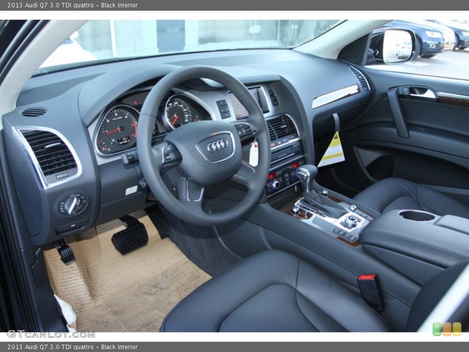 Black Interior Prime Interior for the 2013 Audi Q7 3.0 TDI quattro #72670855