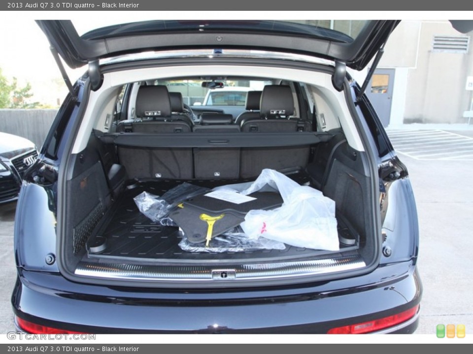 Black Interior Trunk for the 2013 Audi Q7 3.0 TDI quattro #72671128