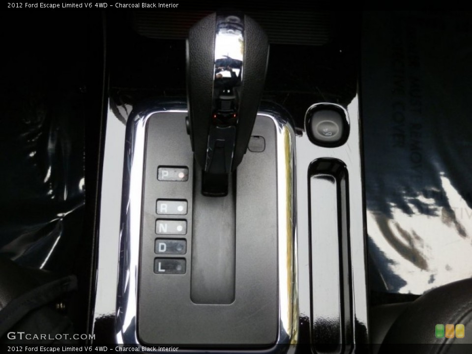 Charcoal Black Interior Transmission for the 2012 Ford Escape Limited V6 4WD #72672168