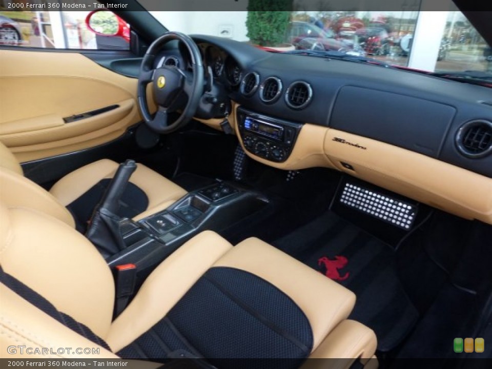 Tan Interior Dashboard for the 2000 Ferrari 360 Modena #72674014