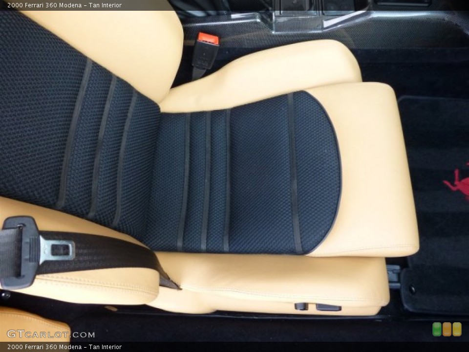 Tan Interior Front Seat for the 2000 Ferrari 360 Modena #72674098