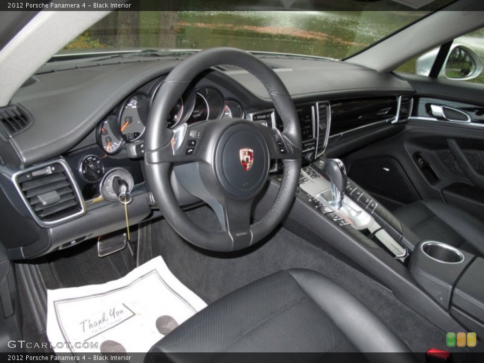 Black Interior Prime Interior for the 2012 Porsche Panamera 4 #72674383