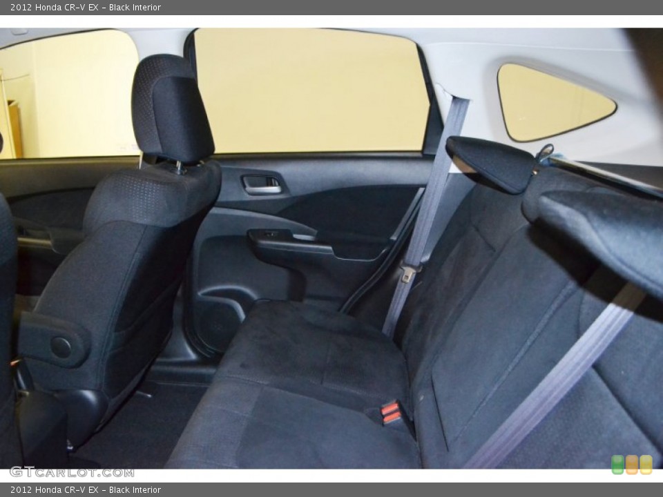 Black Interior Rear Seat for the 2012 Honda CR-V EX #72675001